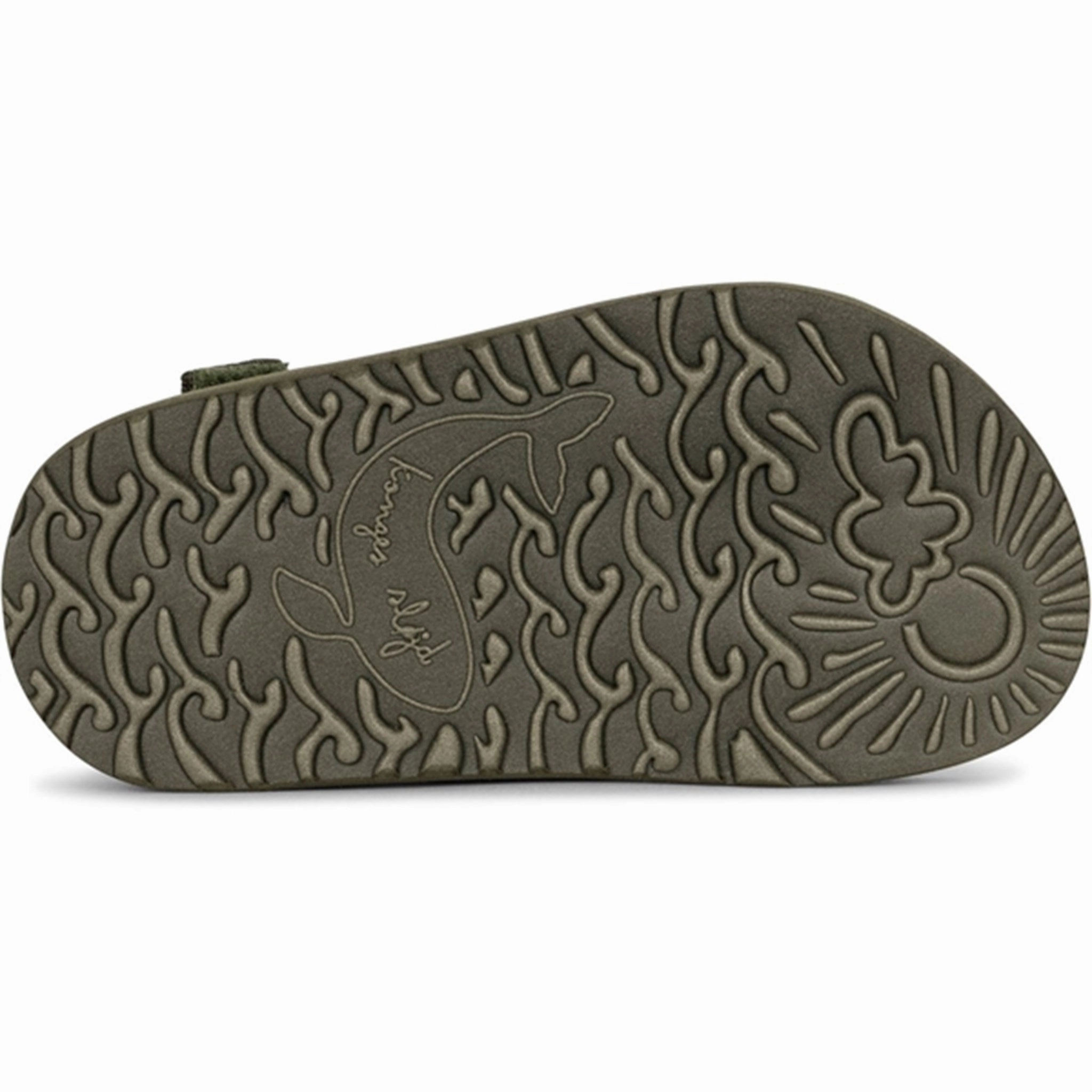 Konges Sljd Sun Sandal Solid Kalamata