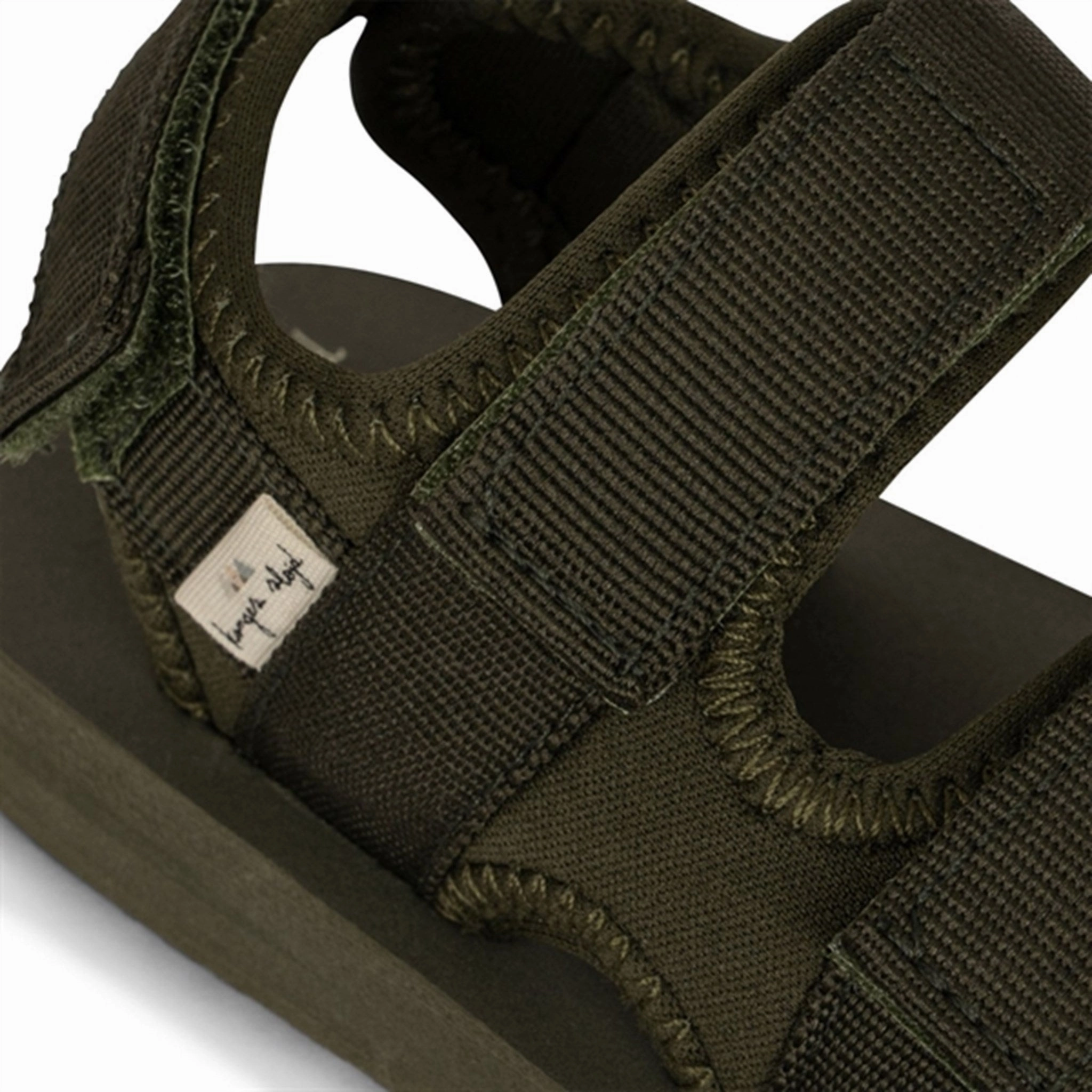 Konges Sljd Sun Sandal Solid Kalamata