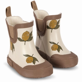 Konges Sljd Sweet And Sour Welly Rubber Boots Kids Rain Boots with free shipping