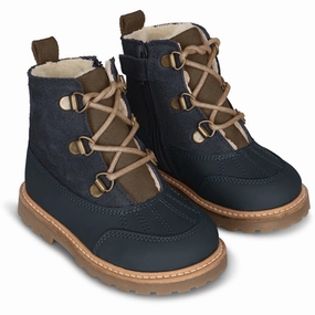 Konges Sljd Total Eclipse Zuri Suede Boots Cheap Kids Winter Footwear
