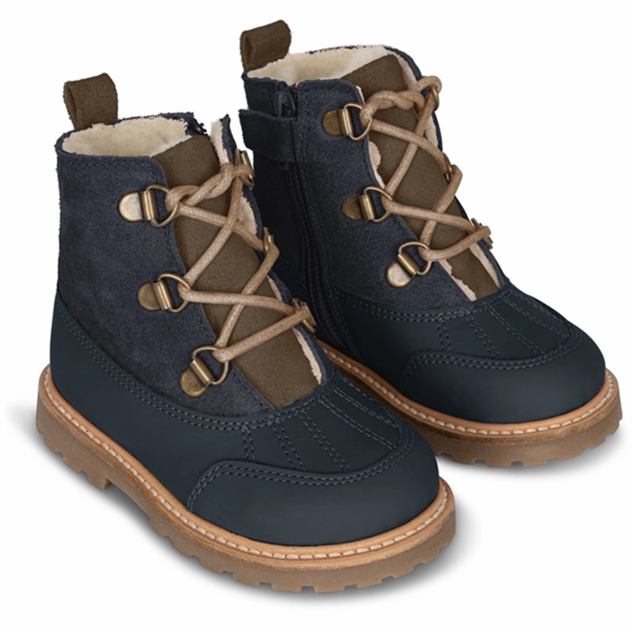 Konges Sljd Total Eclipse Zuri Suede Boots Cheap Kids Winter Footwear