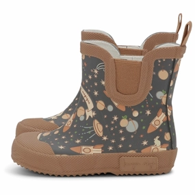 Konges Sljd Welly Rubber Boots Ciel Magique Kids Rain Boots with free shipping
