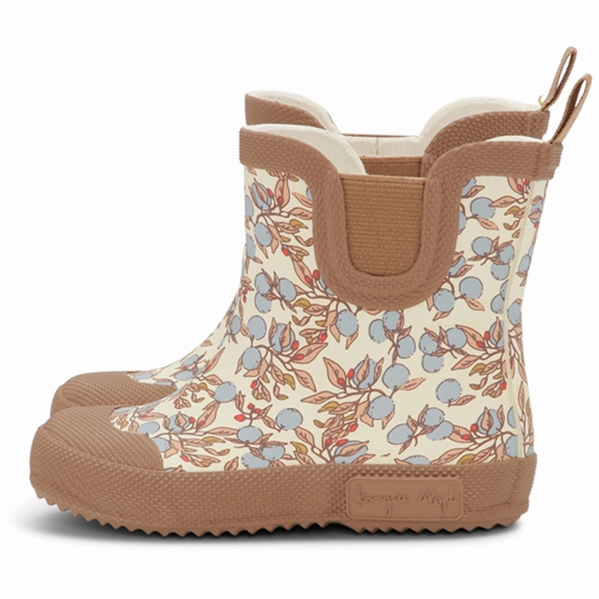 Konges Sljd Welly Rubber Boots Orangery Blue Kids Rain Boots with free shipping