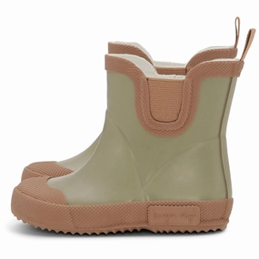 Konges Sljd Welly Rubber Boots Overland Trek Kids Rain Boots with free shipping