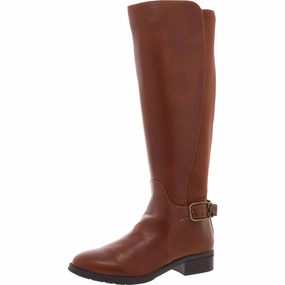 L-MERINA Womens Zipper Manmade Knee-High Boots Sale on Womens Trendy Boots