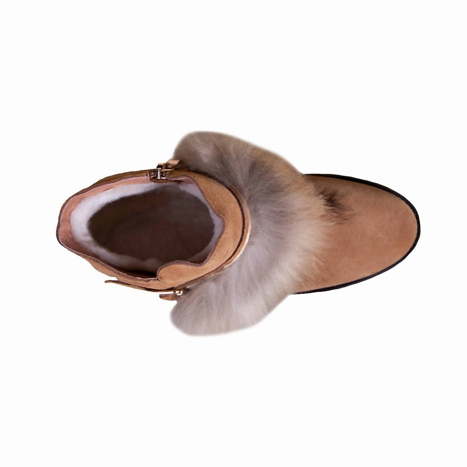 Ladies Amanda Sheepskin Boot In Tan