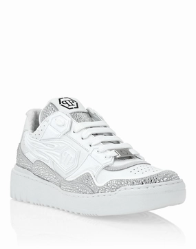 Leather Low-Top SneakersMoon Walker Light Womens Sneakers clearance