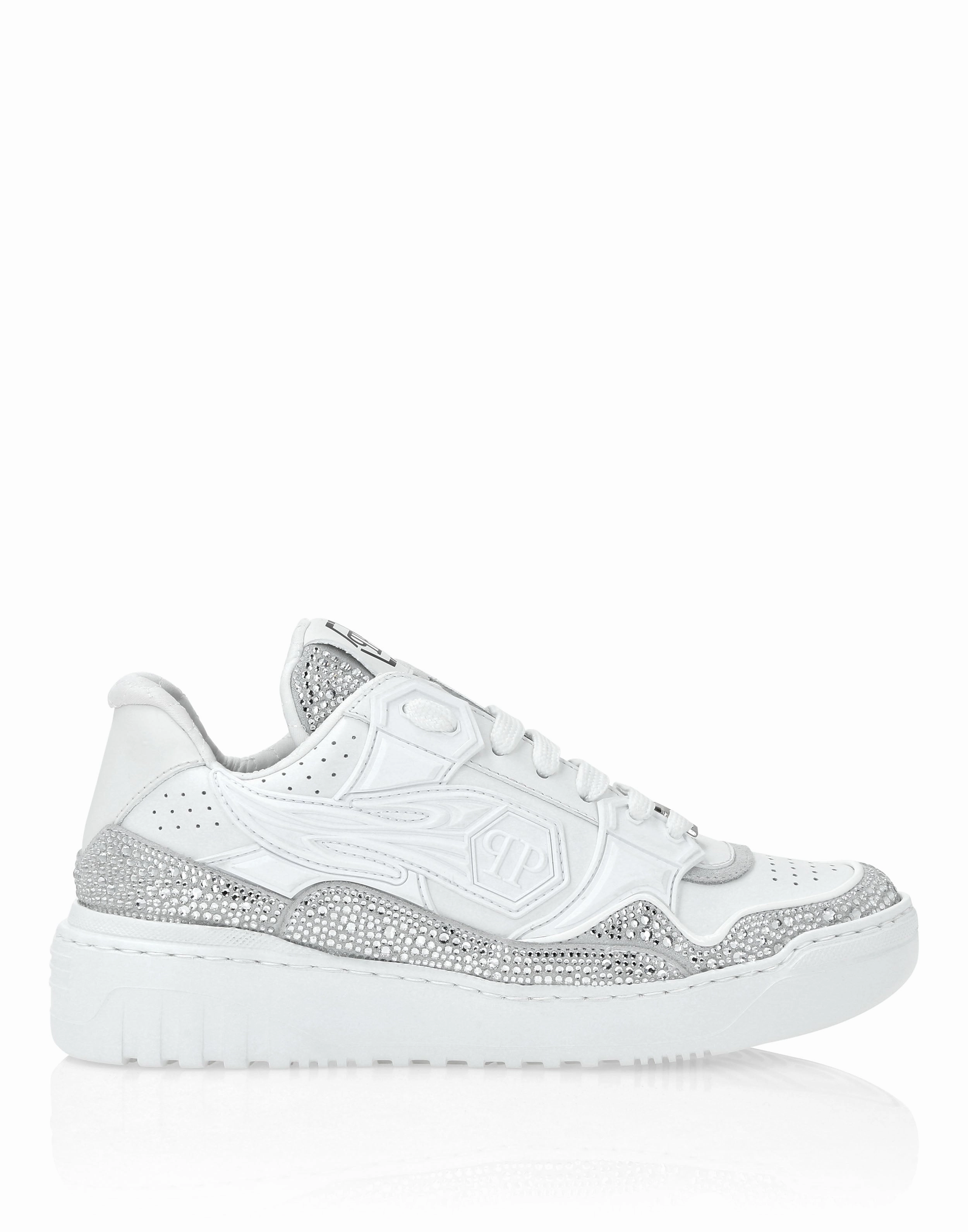 Leather Low-Top SneakersMoon Walker