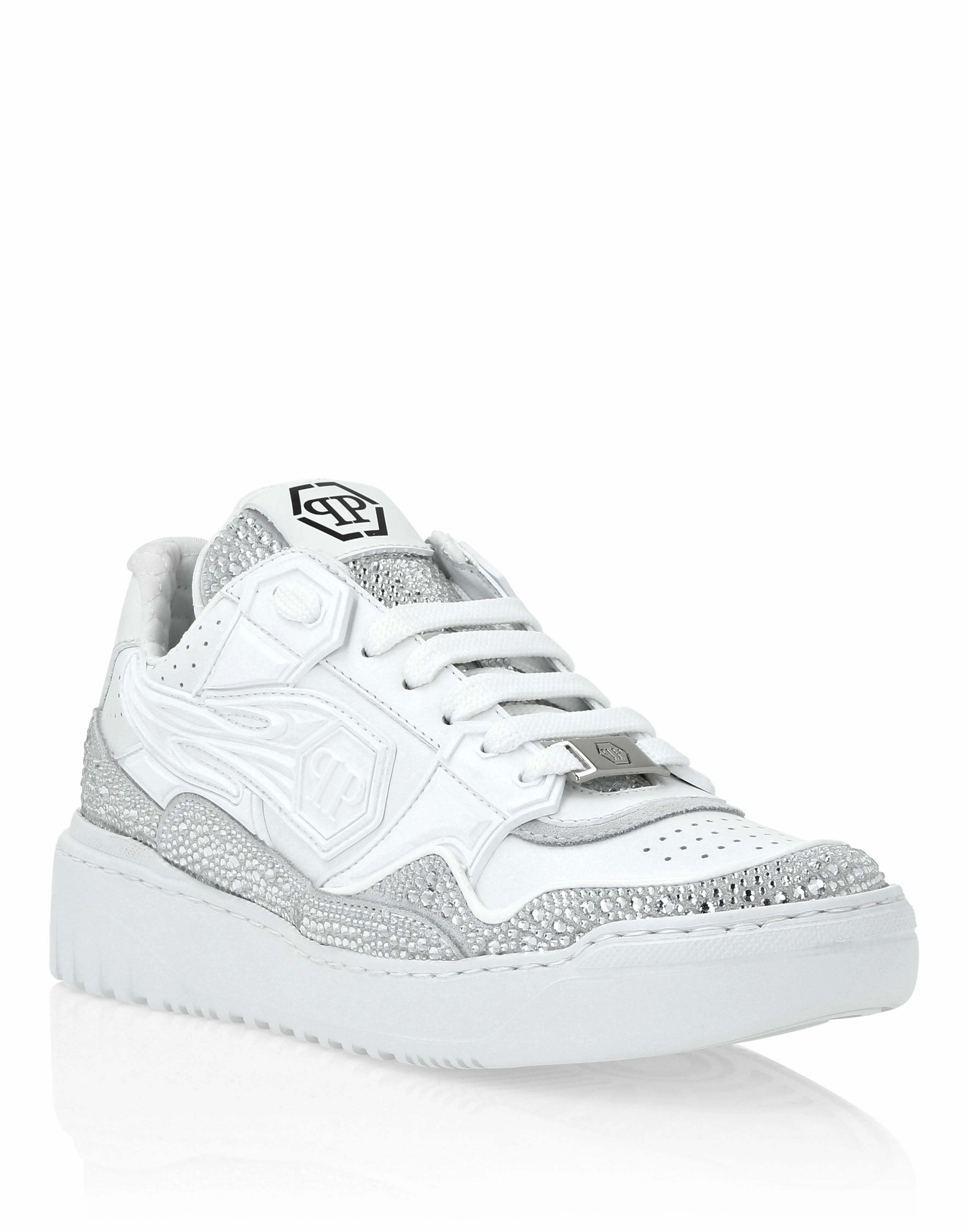 Leather Low-Top SneakersMoon Walker Light Womens Sneakers clearance