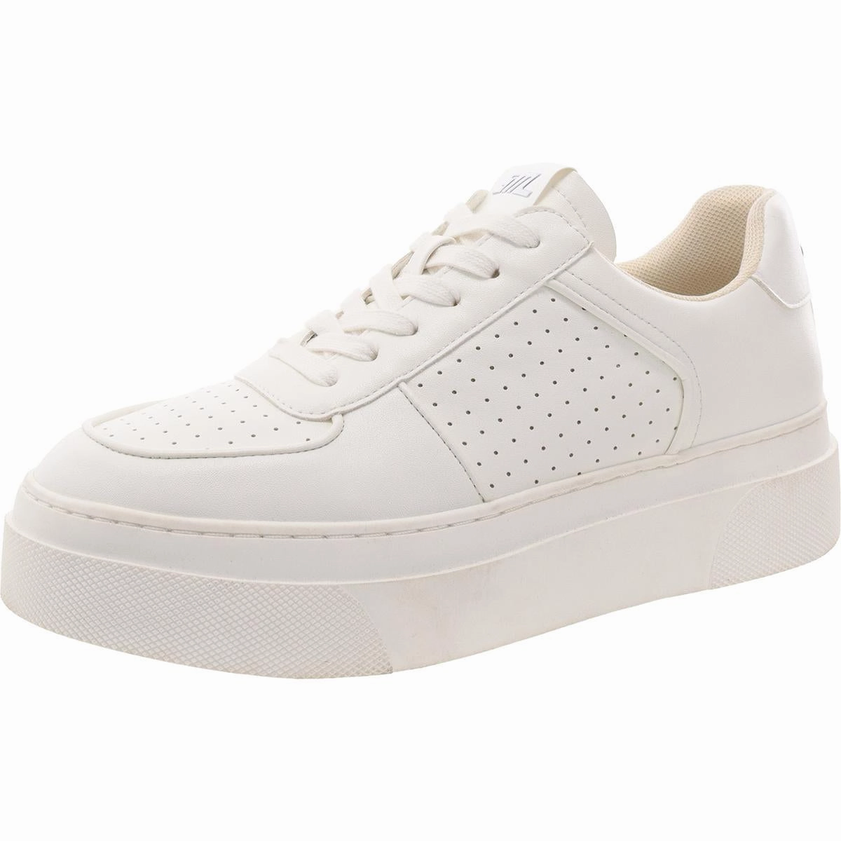 Ledge Womens Faux Leather Lifestyle Casual And Fashion Sneakers Trendy Sneakers for Women
