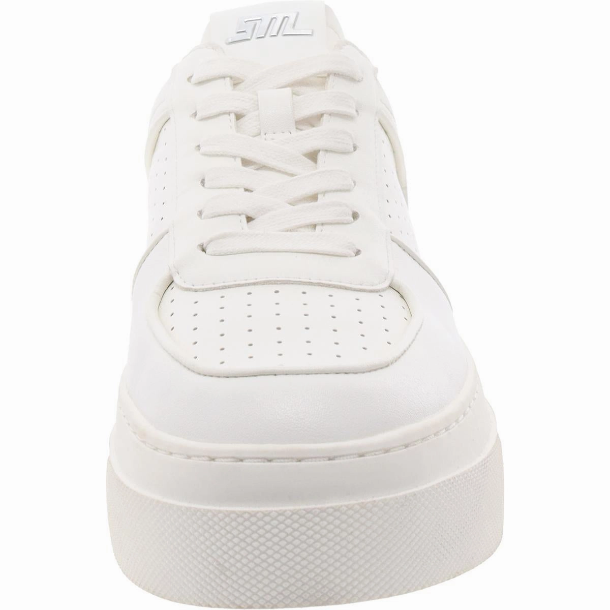 Ledge Womens Faux Leather Lifestyle Casual And Fashion Sneakers