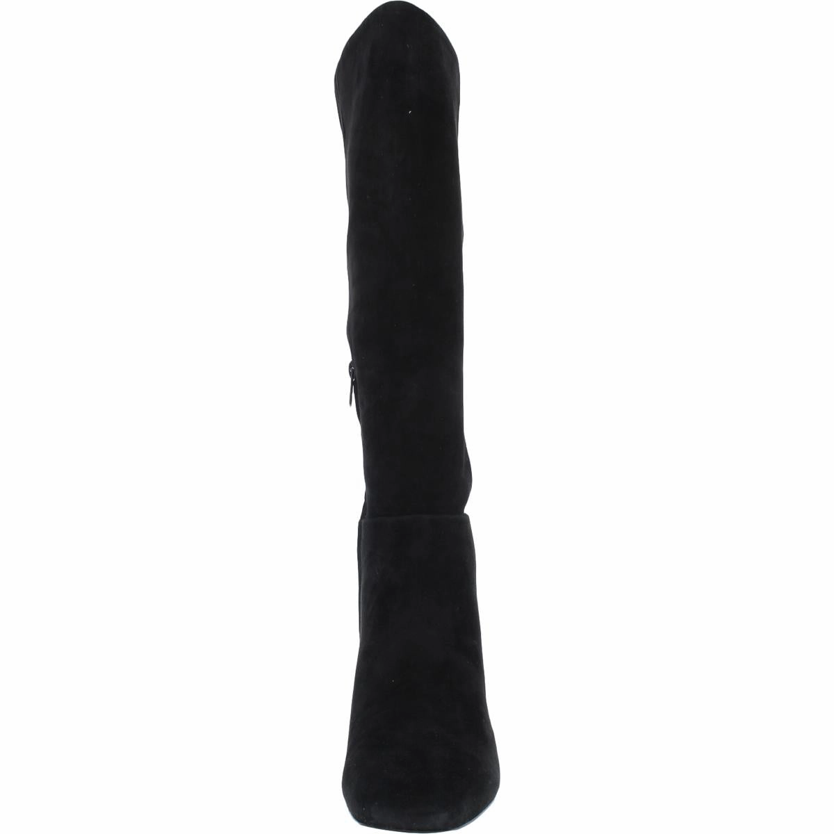 Leigh Womens Zipper Knee-High Boots