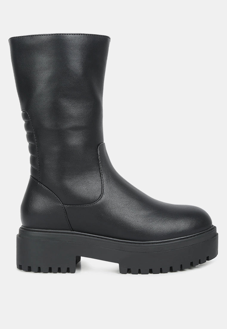 lewisa panelled lug sole boots Womens Casual Boots clearance