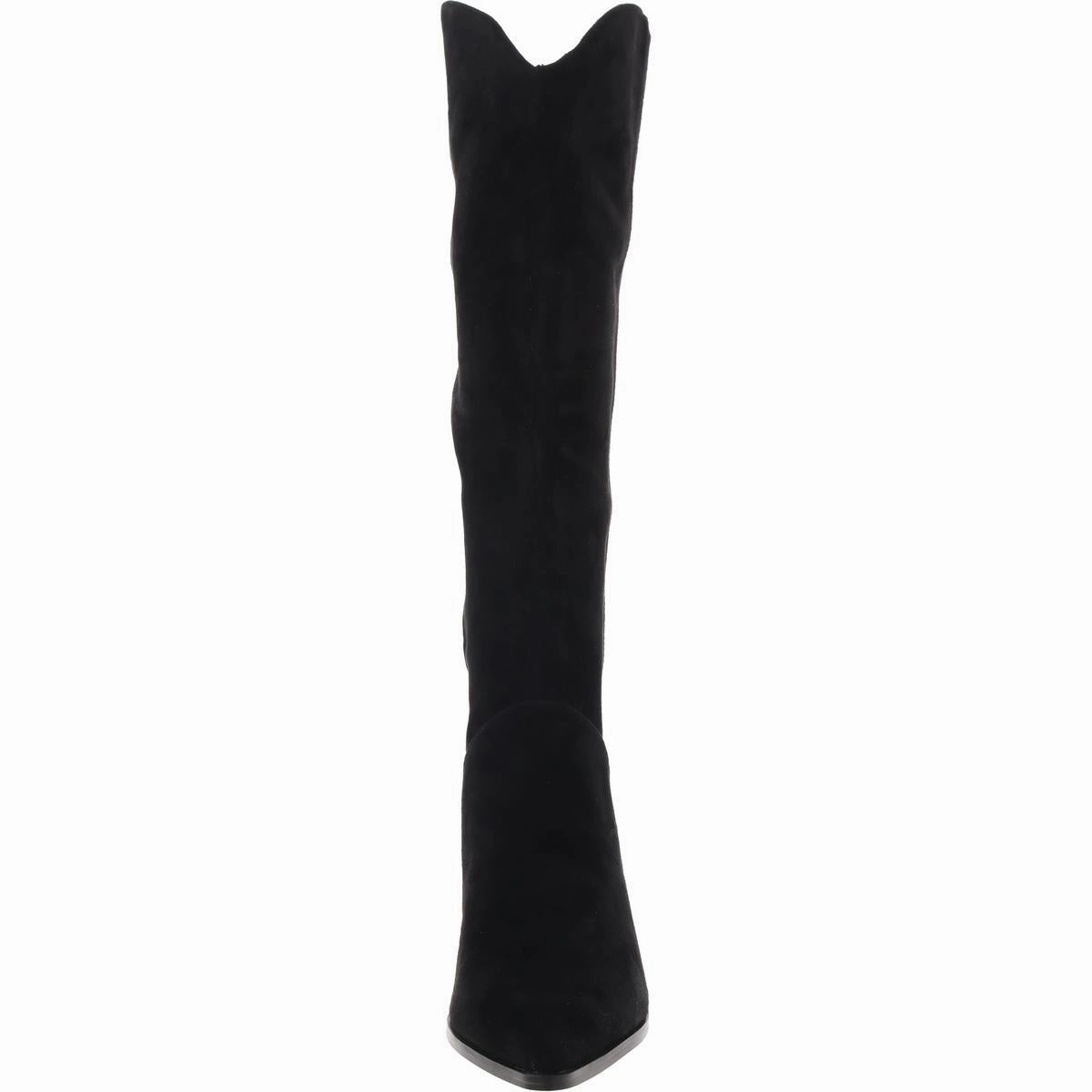 Leyna Womens Suede Tall Knee-High Boots