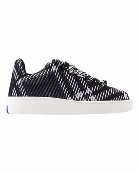 LF Box Knit Sneakers - Burberry - Synthetic - Black Buy Womens Sneakers online shop