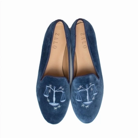 Libra Slipper In Blue Smoke Cozy Womens Slippers discount