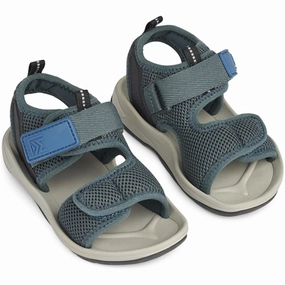 Liewood Christi Sandals Whale Blue Mix Water Sandals for Kids discount