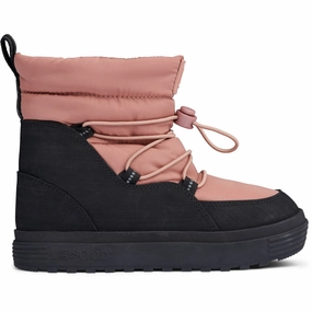 LieWood Dark Rosetta Zoey Winter Boots Cheap Kids Winter Footwear