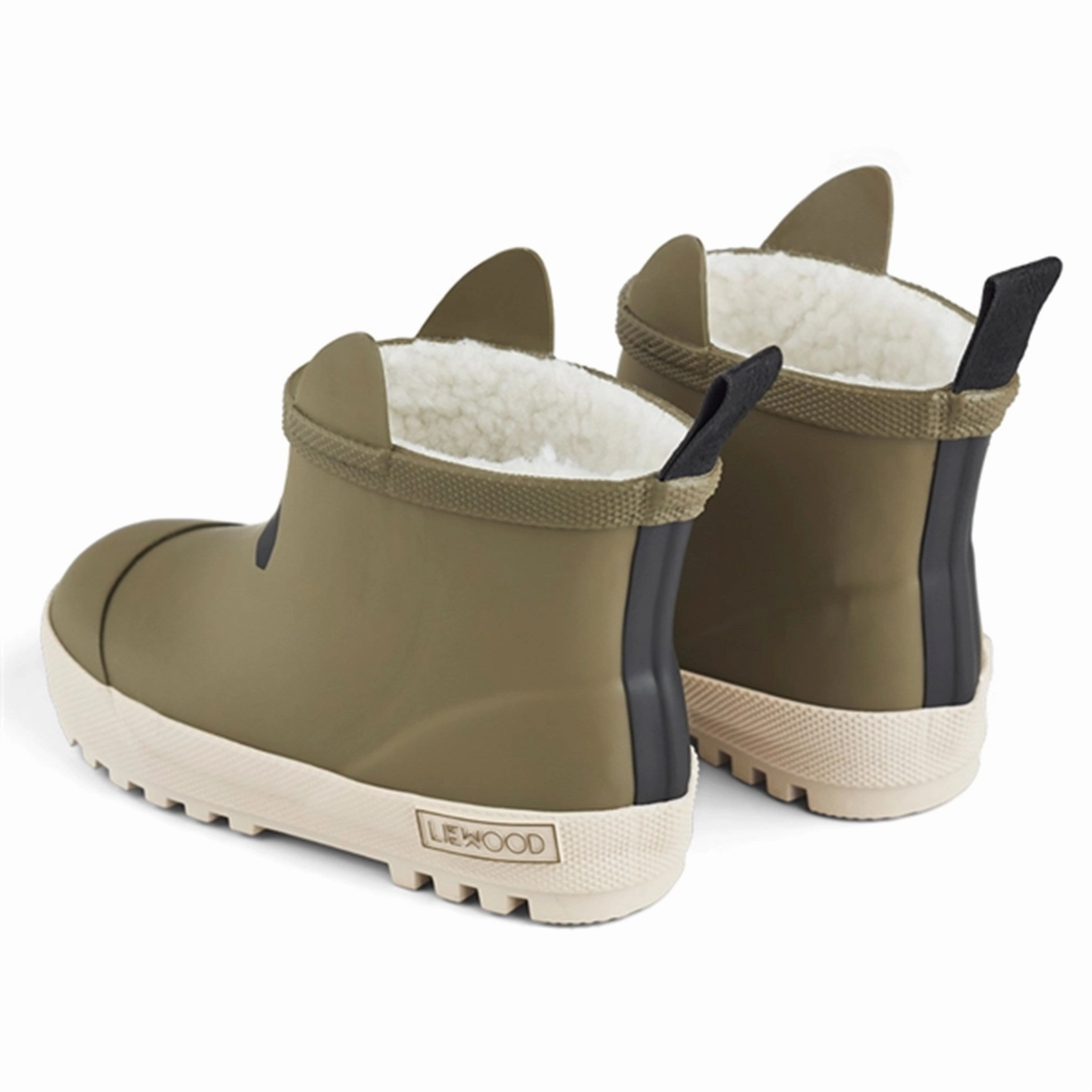 Liewood Jesse Thermo Rain Boots Khaki Sandy Mix