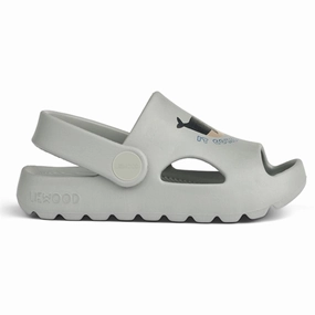 Liewood Morris Sandals Whales Cloud Blue Water Sandals for Kids discount