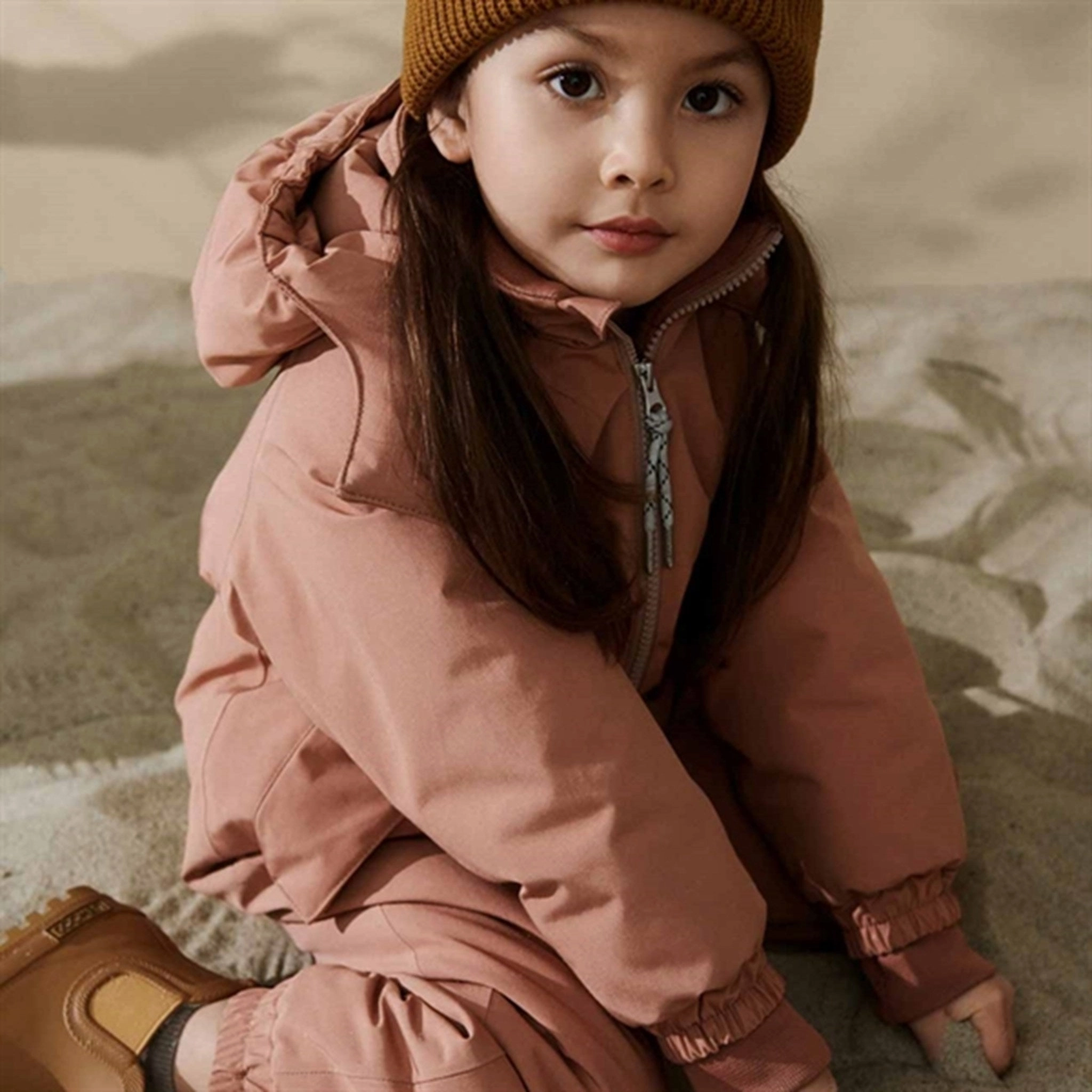 Liewood Ziggy Thermo Rain Boots Golden Caramel
