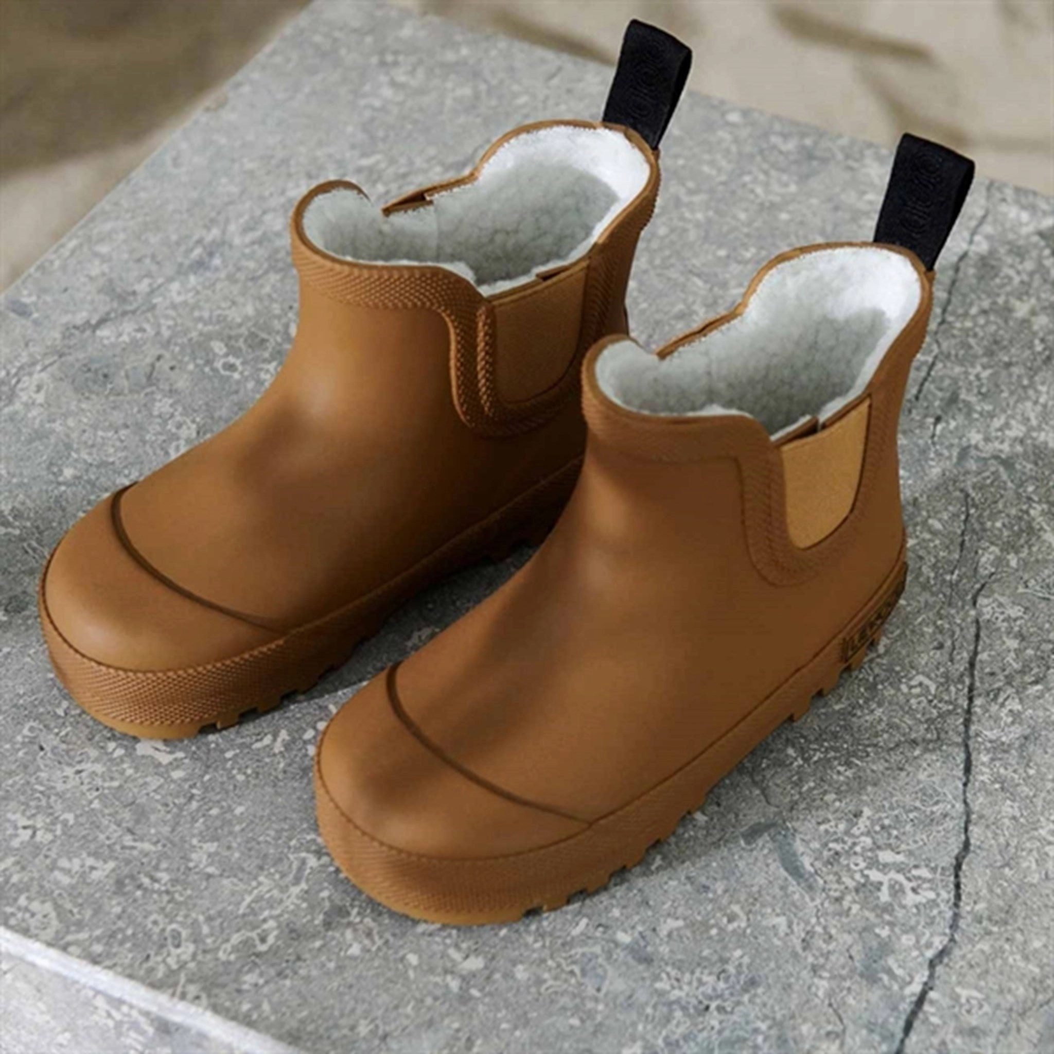 Liewood Ziggy Thermo Rain Boots Golden Caramel