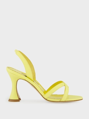 Light Yellow Ammoursli Nappa Sandals Womens Sandals mega clearance