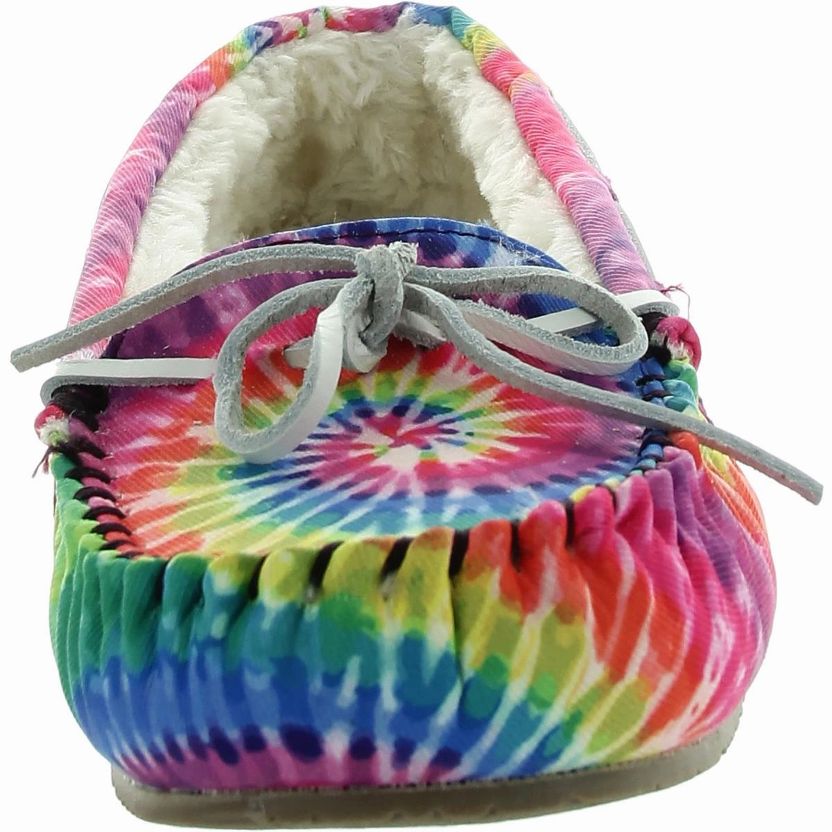Lodge Trapper Womens Faux Fur Lined Faux Fur Loafer Slippers