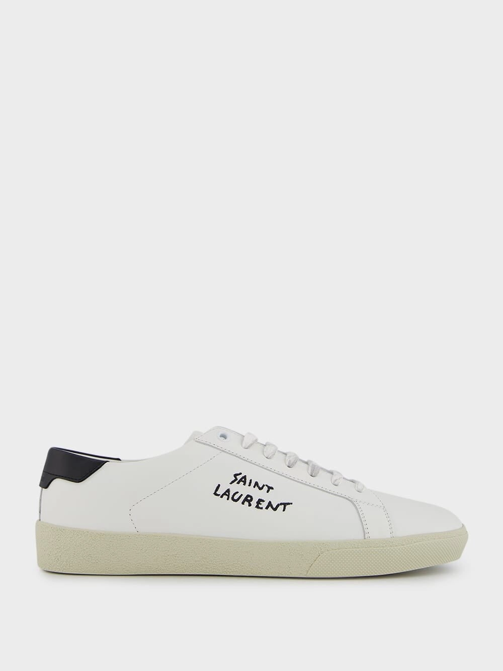 Logo-Embroidered Low-Top Sneakers Promo deal Mens Sneakers