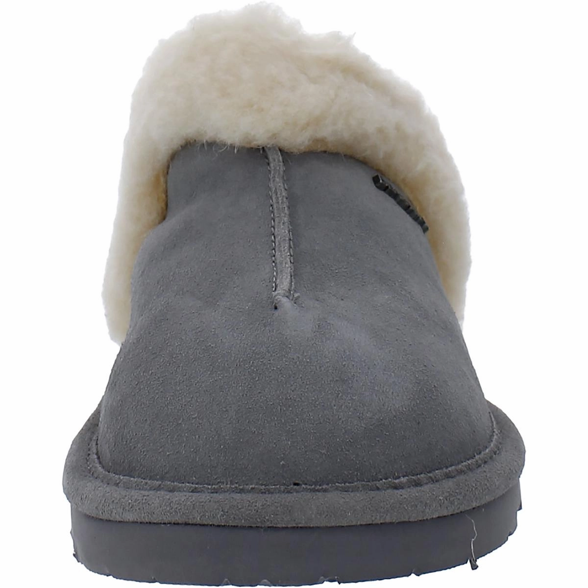 LOKETTA Womens Suede Slip On Slide Slippers