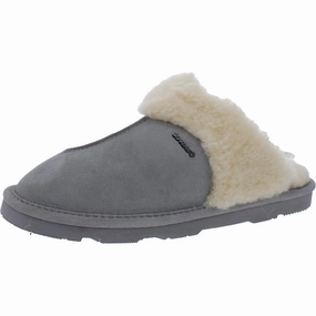 LOKETTA Womens Suede Slip On Slide Slippers Cozy Womens Slippers discount