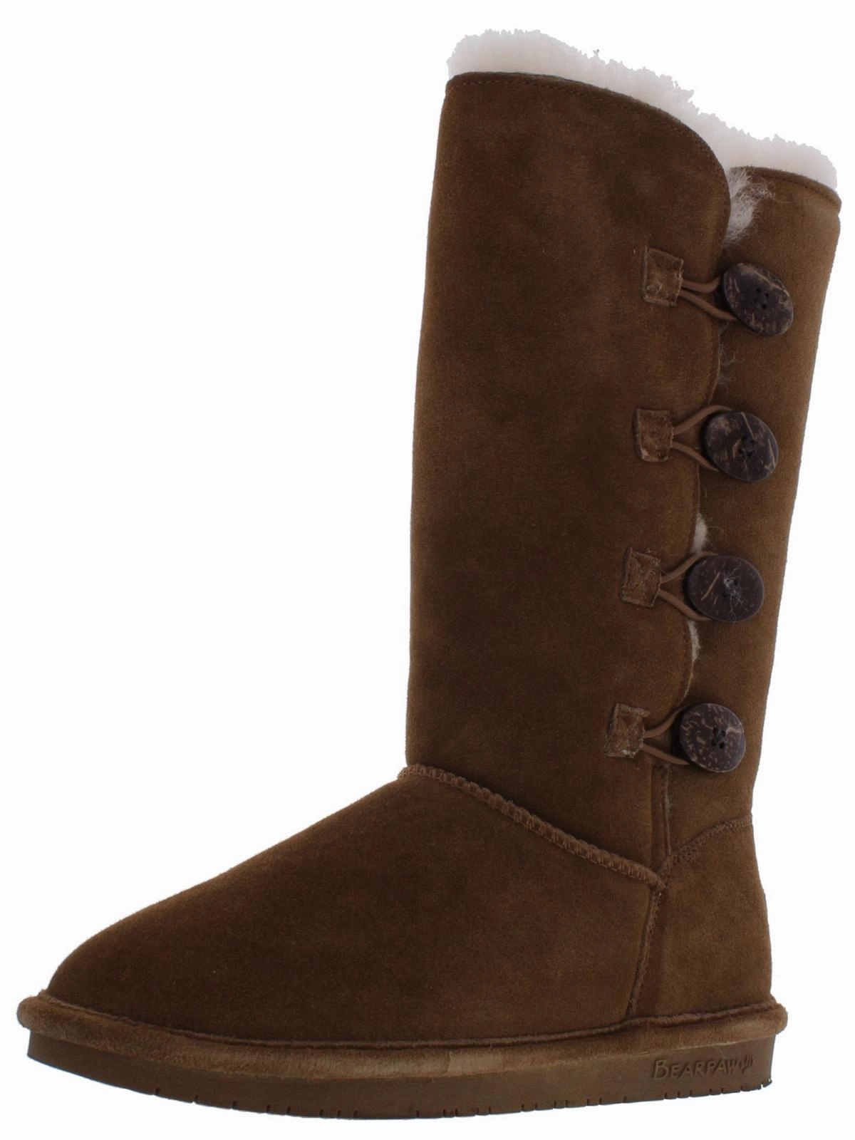 Lori Womens Fur Trimmed Suede Shearling Boots Hot sale Womens Boots