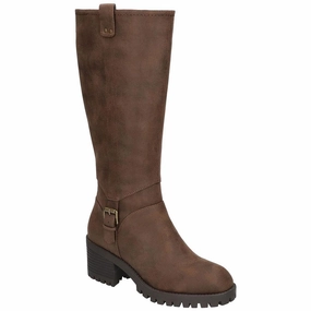 Lorielle Womens Zipper Round toe Mid-Calf Boots Womens Dress Boots for less