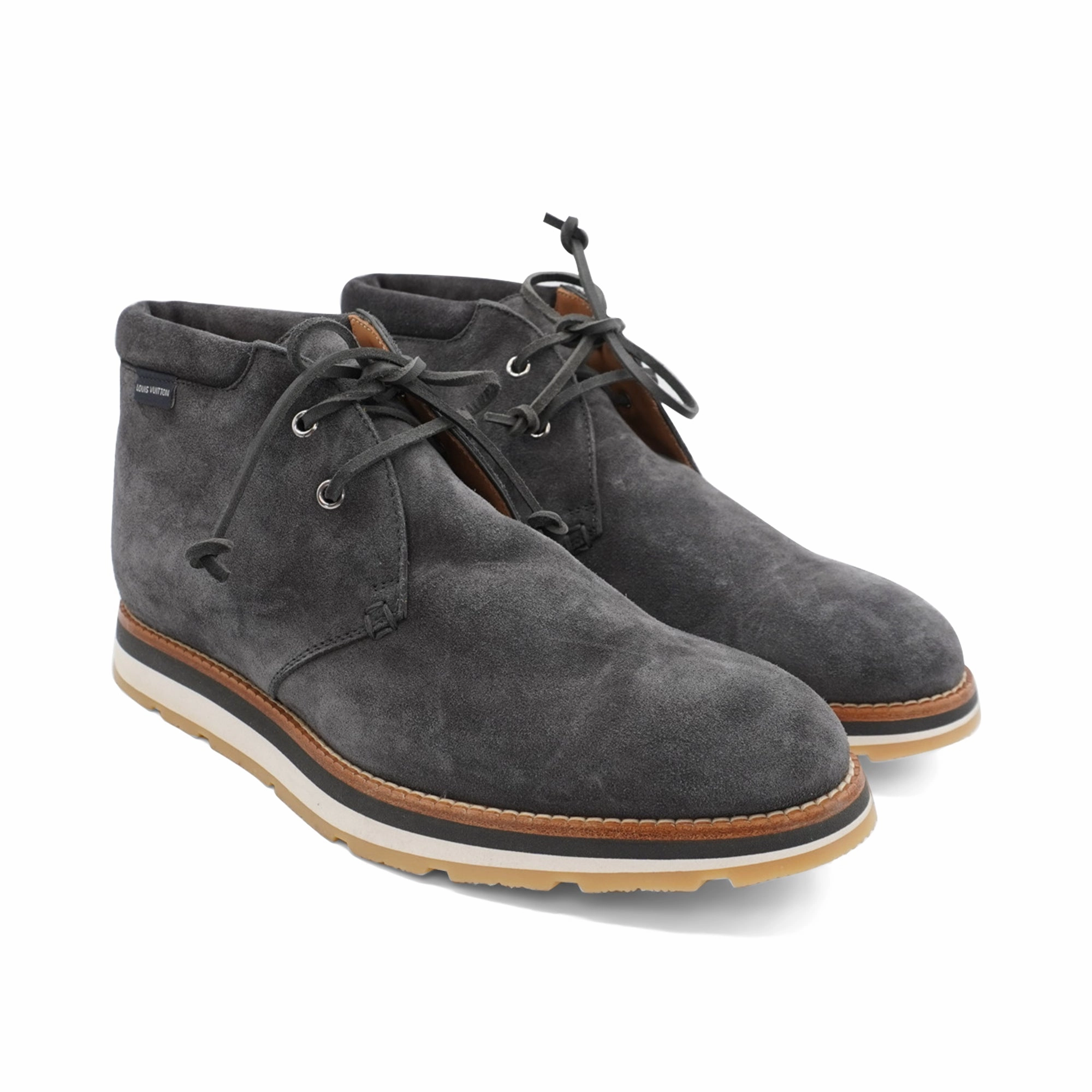 Louis Vuitton Suede Ankle Boots - Men's 7.5
