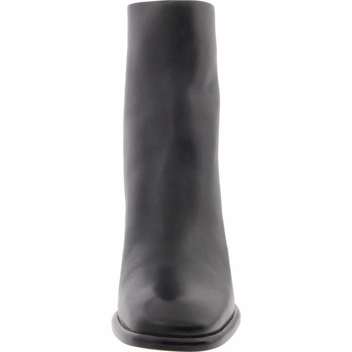 Luca Womens Solid Leather Ankle Boots