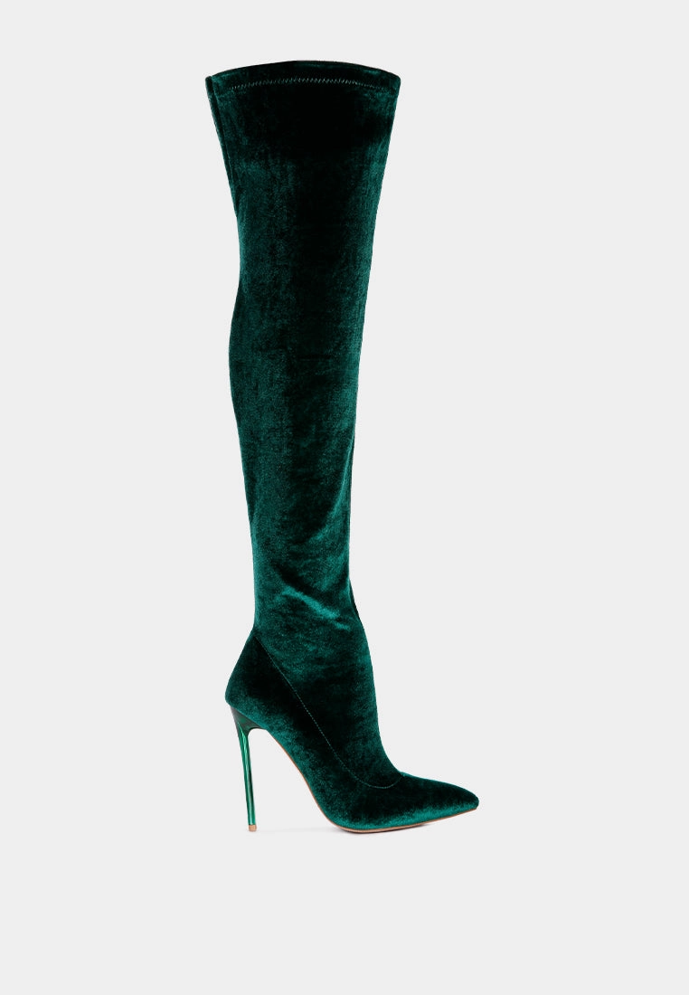 madmiss stiletto calf boots