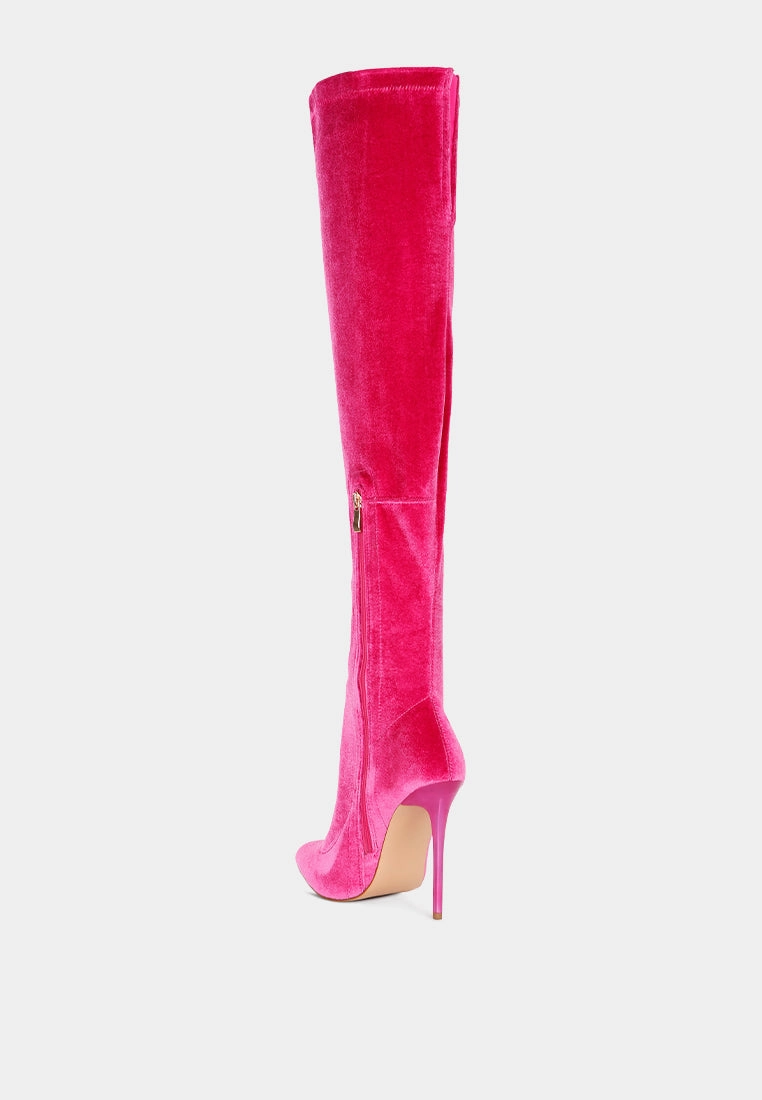 madmiss stiletto calf boots