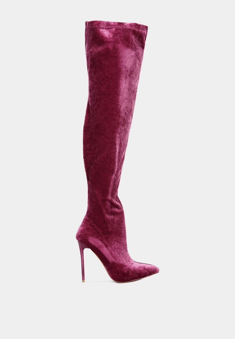 madmiss stiletto calf boots