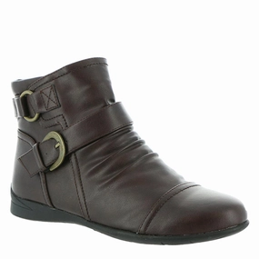 Mandy Womens Faux Leather Flats Ankle Boots Womens Winter Boots promo deal