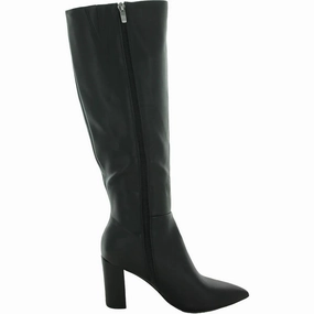 Marc Fisher Groovey Boots Women's US 7.5 Black Faux Leather Pointed Toe ZPO3445 Womens Boot Deals Today