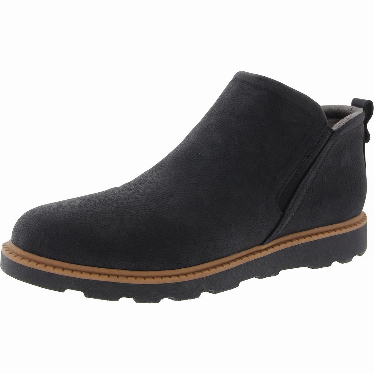 Margo Womens Zipper Faux Leather Booties