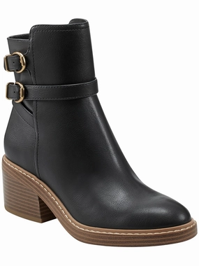 MARIETA 2 Womens Faux Leather Zipper Ankle Boots Womens Dress Boots for less