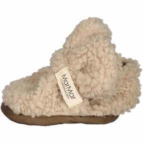 MarMar Abal Teddybear Lining Pepple House Slippers for Kids on sale