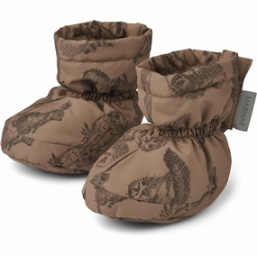 MarMar Technical Outerwear Print Bear Avana Coating Booties Winter Kids Overshoes on clearance