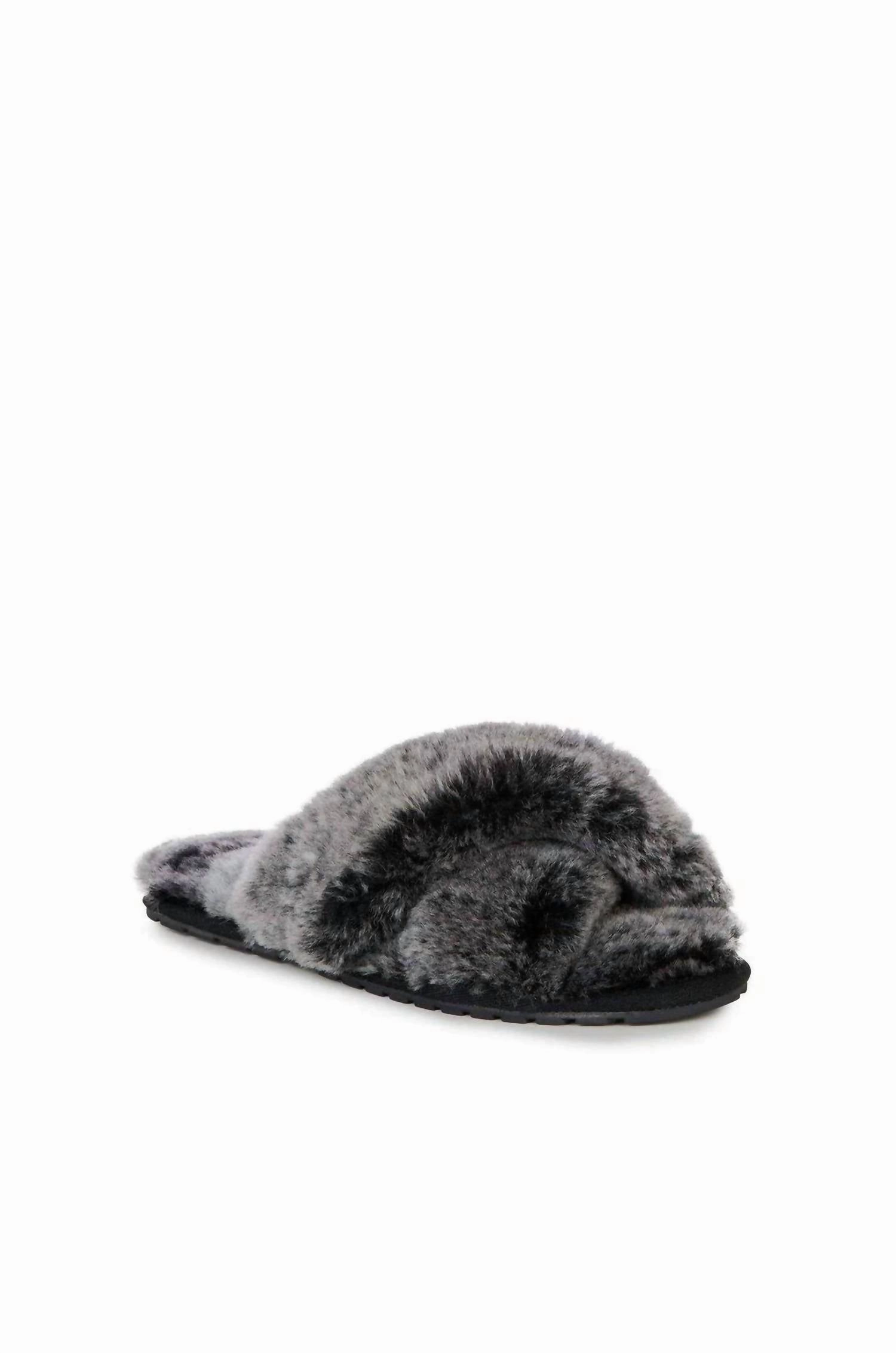Mayberry Frost Slipper In Black Cozy Womens Slippers discount