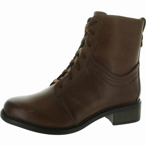 Maye Step Womens Zipper Leather Combat & Lace-Up Boots Affordable Womens Boots online