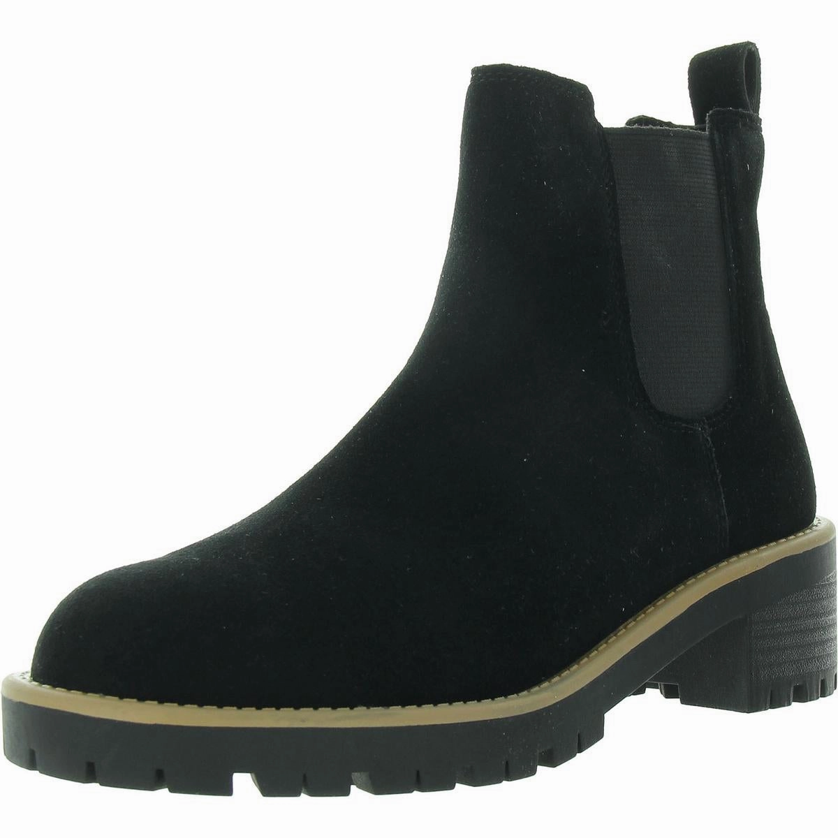 Mayes Womens Suede Waterproof Ankle Boots