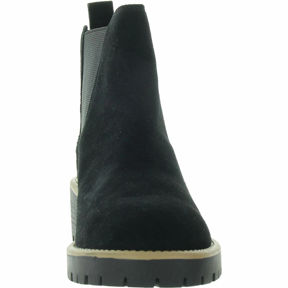 Mayes Womens Suede Waterproof Ankle Boots
