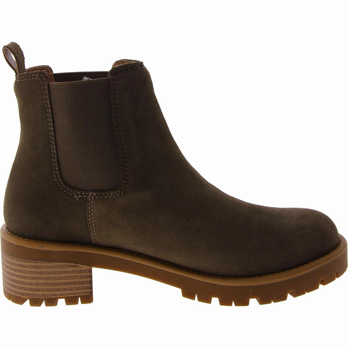 Mayes Womens Suede Waterproof Ankle Boots