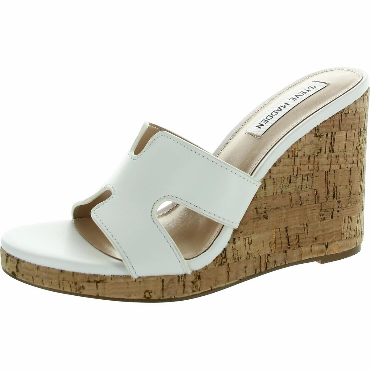 Mayson Womens Solid Leather Wedge Sandals Womens Flat Sandals clearance